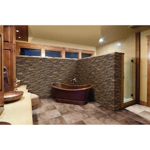 California Gold Ledger Corner 6 in. x 6 in. Textured Slate Stone Look Wall Tile (2 sq. ft./Case)