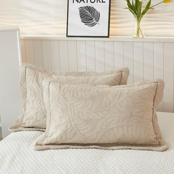 MarCielo 3-Piece Natural Beige Embroidery 100% Cotton MarCielo 3-Piece Natural Beige Embroidery 100% Cotton