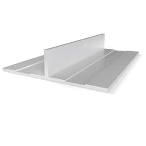 Hardie Architectural 1.75 in. x 0.37 in. x 10 ft. Aluminum Horizontal Angled T Flashing Trim