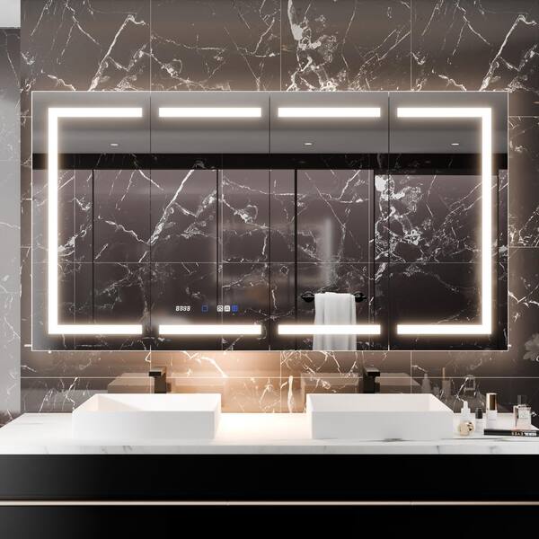 Reviews for Nivencai NIVMAX 66 in. W x 36 in. Rectangular LED AntiFog