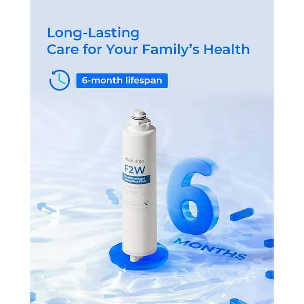 Filtro De Agua Waterdrop Wd-f1a Alkaline Mineral Ph 12 Mese | Envío gratis