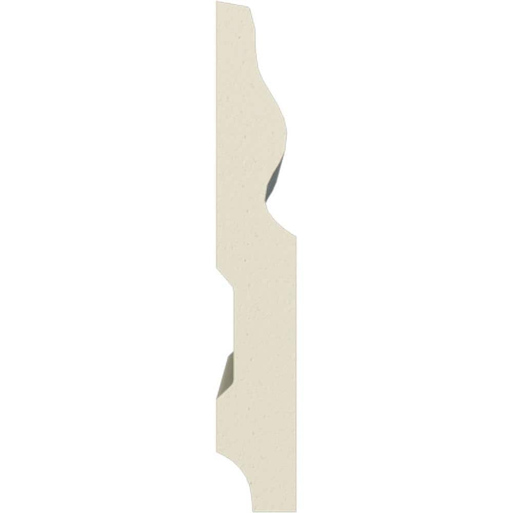 Architectural Primed Gray Polyurethane Baseboard Moulding