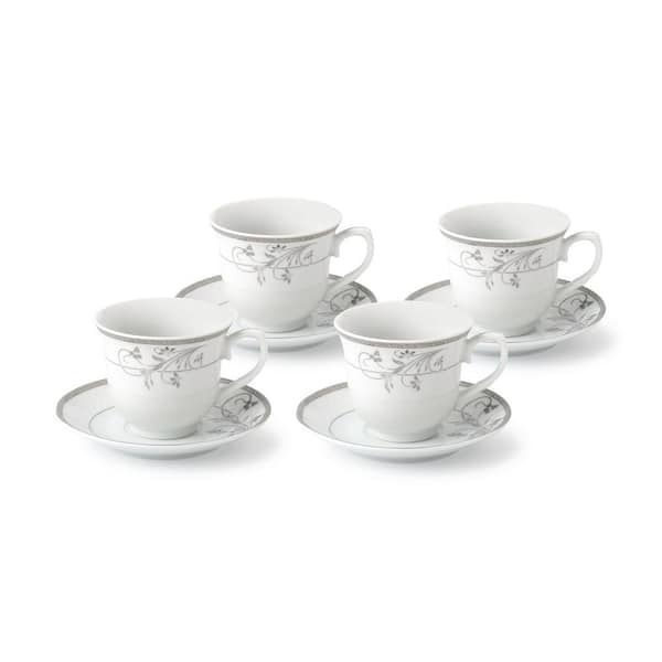 Teacup Tea set Tea Cup Flower Bird Ceramic Tea Cup Saucer Spoon Set Coffee Cup 