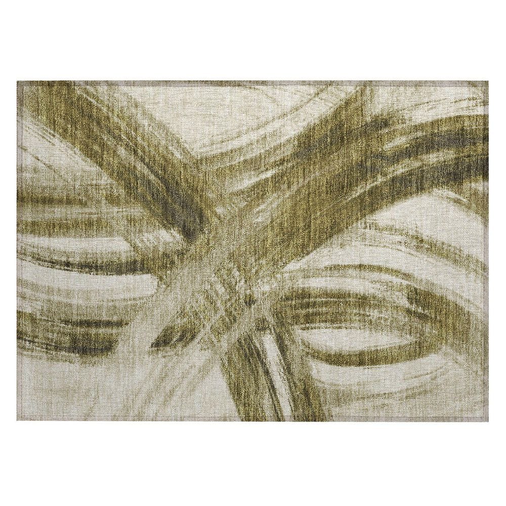 Chantille Machine Washable Indoor/Outdoor Abstract ACN2421 Khaki 2 ft. x 3 ft. Accent Rug price history on PriceWatchPro