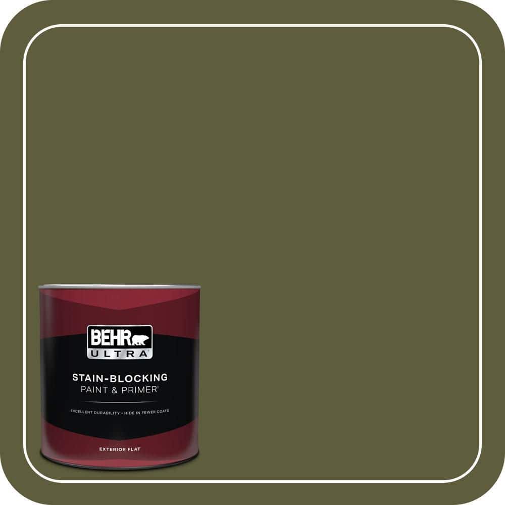 1 qt. #PPU9-25 Eastern Bamboo Flat Exterior Paint & Primer price history on PriceWatchPro