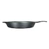  Lodge 15 Inch Cast Iron Pre-Seasoned Skillet – Signature  Teardrop Handle - Use in the Oven, on the Stove, on the Grill, or Over a  Campfire, Black: Home & Kitchen