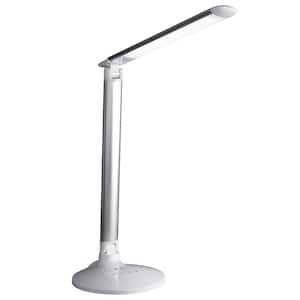 OttLite Pivot Dual Pivoting Shade LED Desk Lamp w/ 3 Brightness Settings, 3  Color Temperatures and Built-in 40 Minute Timer White CSN5900C - Best Buy