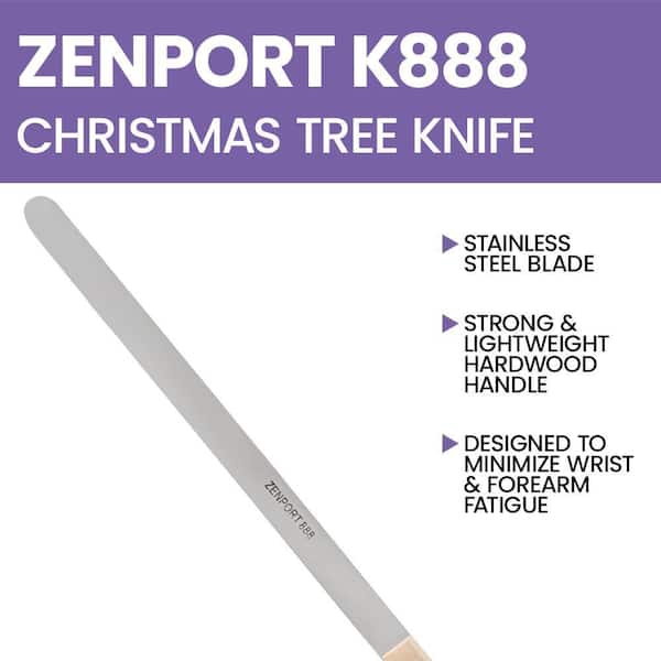 ZENPORT 16.25 in. Christmas Tree/Nursery Shearing Knife K888 - The