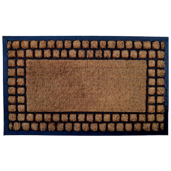 30 in. x 18 in. Coir;Rubber Outdoor Door Mat