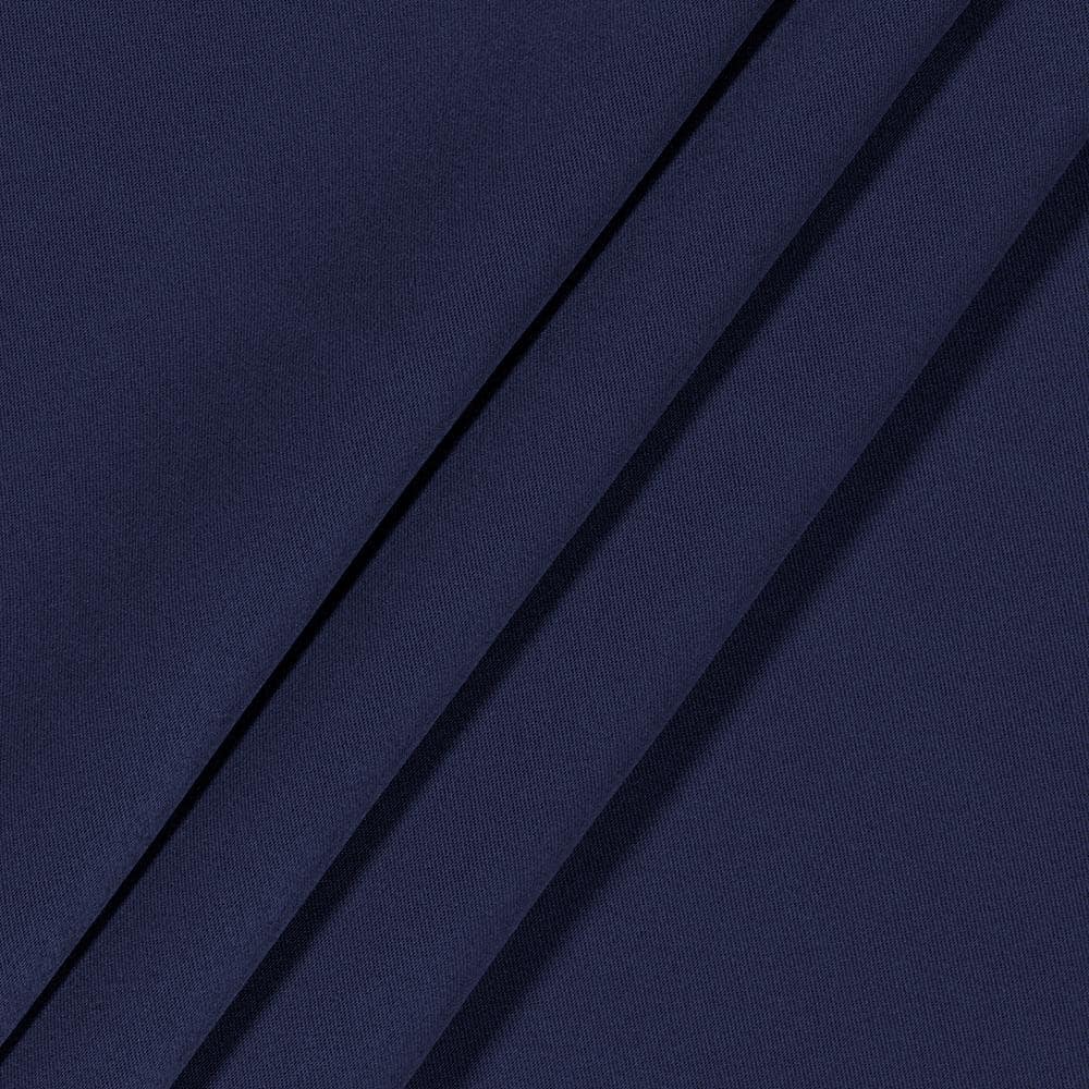 Navy Room-Darkening Rod Pocket Polyester Curtain Panel, 54 x 84