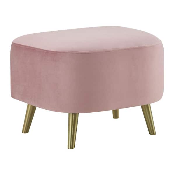 Picket House Furnishings Taryn Blush Ottoman