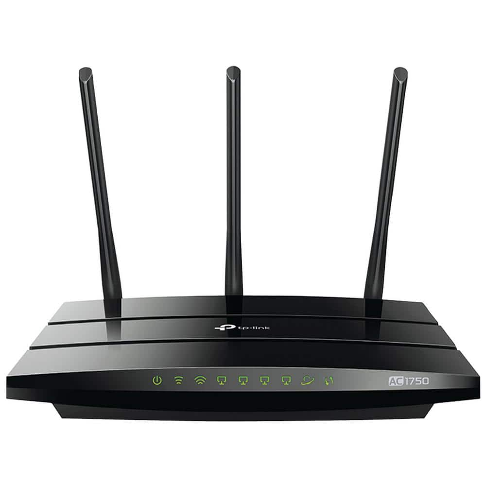 TP-LINK Wireless Dual-Band Gigabit Router, Black -  ARCHERC7