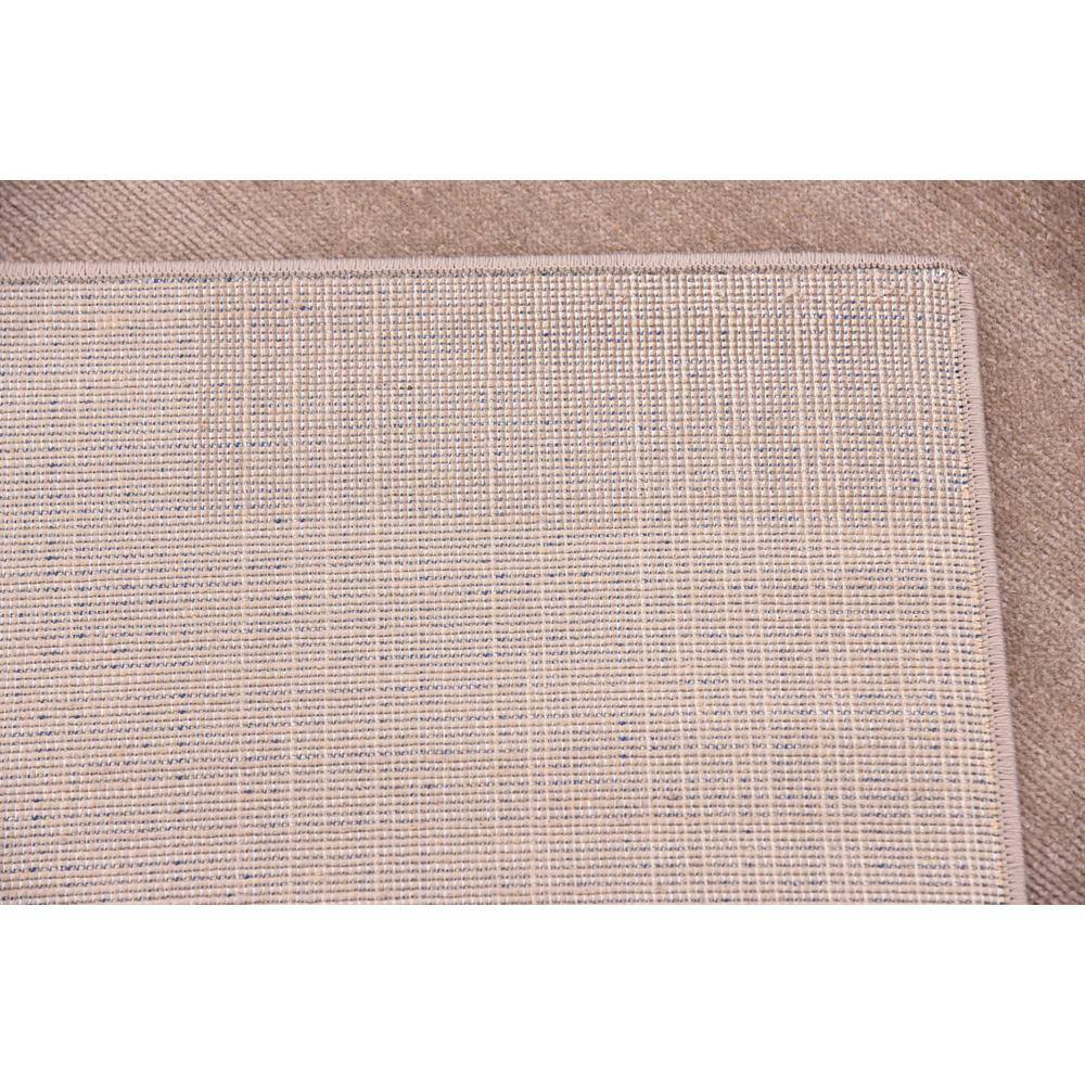 Light Brown SoHo Collection 6' x 9' Easy-Care Synthetic Rug