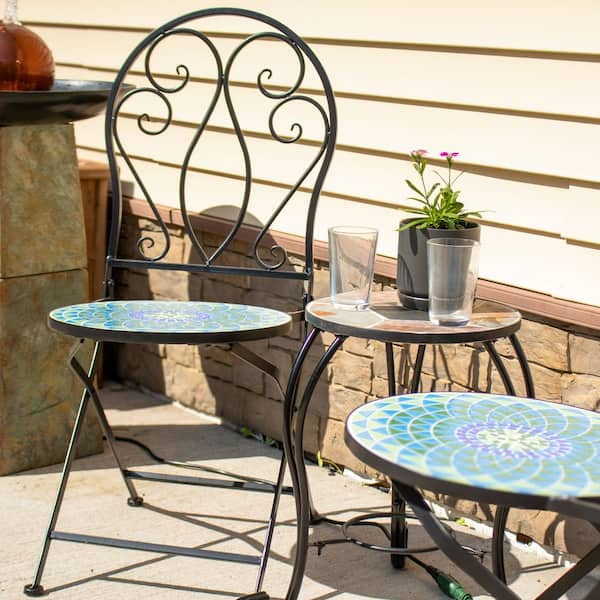 Mosaic outdoor chairs sale