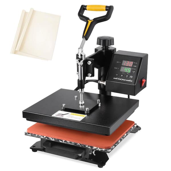 SEEUTEK 12 in. x 10 in. Heat Press Machine for T Shirts Digital T Shirt Pressing Machine