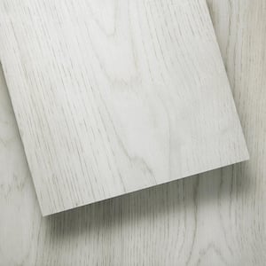 Take Home Sample - GlueCore Whitewood Luxury Vinyl Flooring - 7.25 in. W x 12 in. L