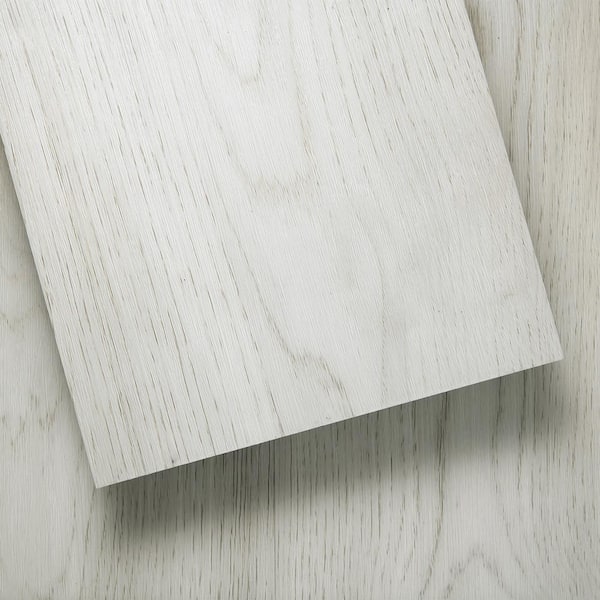 Take Home Sample - GlueCore Whitewood Luxury Vinyl Flooring - 7.25 in. W x 12 in. L