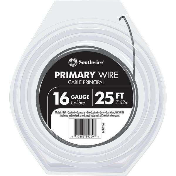USA Made TXL 16 Gauge AWG Primary Copper Wire For Automotive & Marine, Choose Length