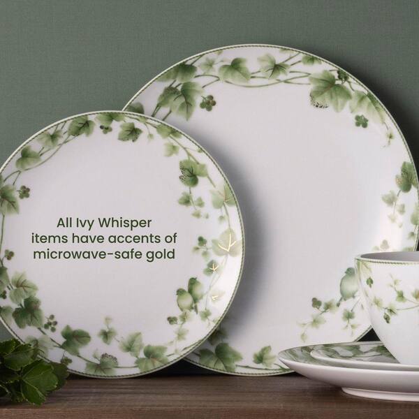 Noritake Noritake Ivy Whisper 10.5 in. Porcelain (Green) Dinner