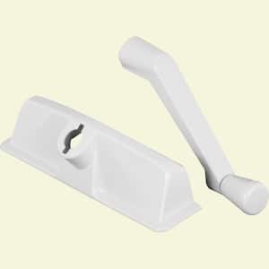 White, Diecast and Plastic, Operator cover and Crank Handle, 11/32 in. Drive Spline