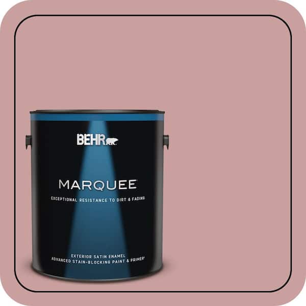 BEHR MARQUEE 1 gal. #MQ1-13 Lady Guinevere Satin Enamel Exterior Paint & Primer