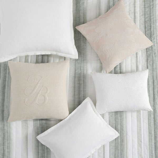 Tommy Bahama La Prisma Stripe Texture 3-Piece Green Full/Queen - Main Image