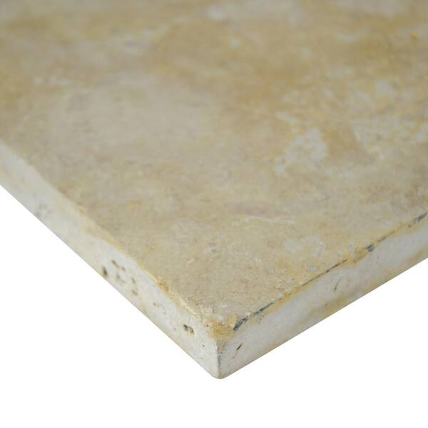 MSI Riviera 2 cm. x 24 in. x 16 in. Tumbled Travertine Paver Tile (2.67 sq. ft.)