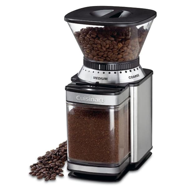 Cuisinart Supreme Grind 8 oz. Stainless Steel Burr Coffee Grinder with  Adjustable Settings DBM-8P1 - The Home Depot