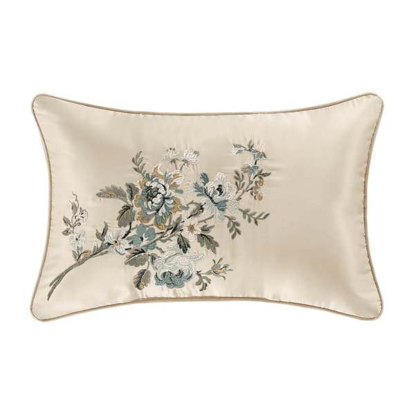 Jillian Polyester Boudoir Decorative Throw Pillow 13 x 21 in.