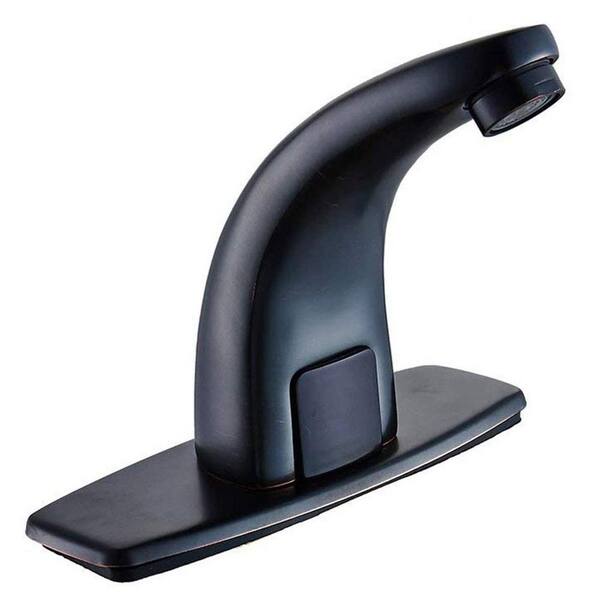 Touchless Automatic Motion Sensor Single Hole Bathroom Faucet with