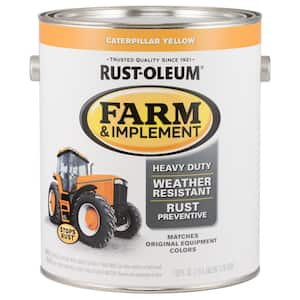 1 gal. Farm Equipment Caterpillar Yellow Gloss Enamel Paint