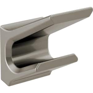 Pivotal Double Towel Hook Bath Hardware Accessory in Stainless Steel