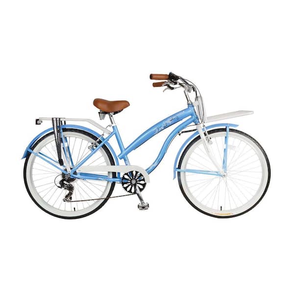 Hollandia F1 Land Cruiser Bicycle, 26 in. Wheels, 17 in. Frame, Women's Bike in Blue