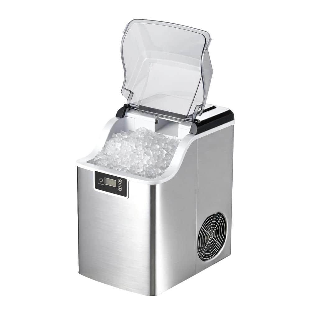 Countertop Nugget Ice Maker 44 lb./Day Self-Cleaning with 1.8L Tank and 7-10 Min Quick Cycle