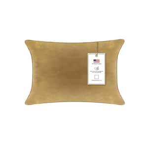 A1HC Hypoallergenic Down Alternative Filled 12 in. x 20 in. Throw Pillow Insert (Set of 1)