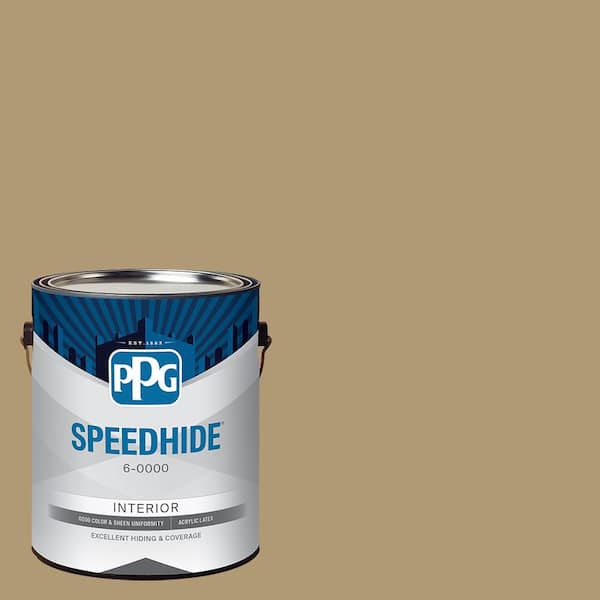 1 gal. PPG1099-5 Toasted Sesame Satin Interior Paint