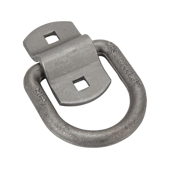 3-1/8 in. W x 1-3/4 in. L 12,000 lb. Capacity Heavy-Duty Bolt-On and Weld-On D-Ring