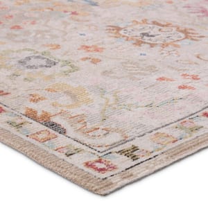 Hesperia Multicolor/Ivory 3 ft. x 8 ft. Floral Indoor/Outdoor Area Rug