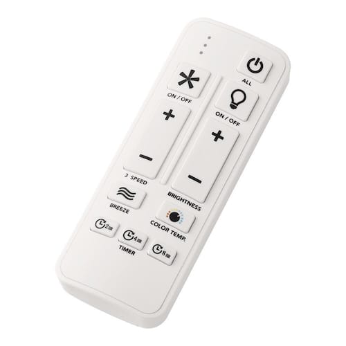 Brigo 48 in. Indoor/Outdoor Flat Bronze Modern Ceiling Fan witth Color Changing LED and Remote Control Lighting