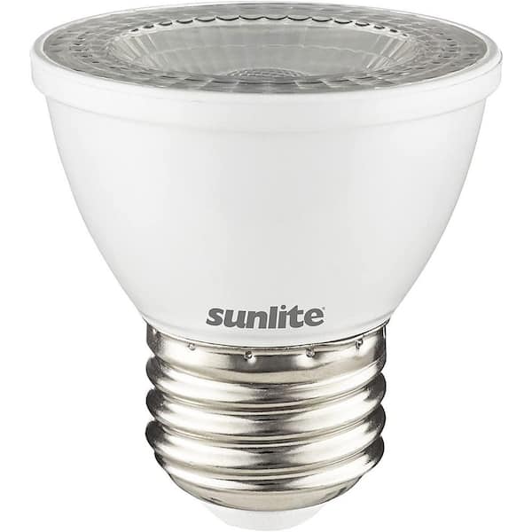 Sunlite 60-Watt Equivalent PAR16 Short Neck Recessed Spotlight Dimmable E26 Base LED Light Bulb in 4000K Cool White (6-Pack)