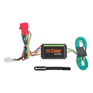 Custom Vehicle-Trailer Wiring Harness, 4-Flat, Select Subaru Vehicles OEM Tow Package Required, Quick T-Connector