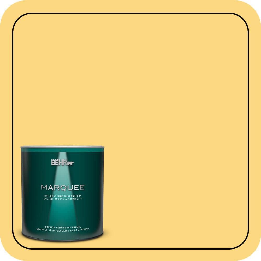 1 qt. #350B-6 Wildflower Honey Semi-Gloss Enamel Interior Paint & Primer price history on PriceWatchPro