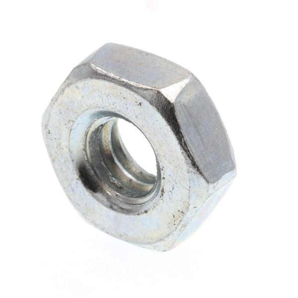 Prime-Line #12-24 Zinc Plated Steel Machine Screw Hex Nuts (100-Pack)