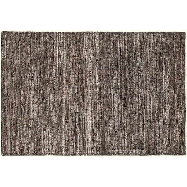 Marston Brown 1 ft. 8 in. x 2 ft. 6 in. Geometric Indoor/Outdoor Area Rug