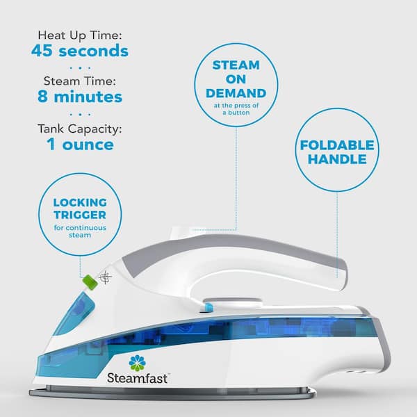 Portable Mini Steam Iron for DIY Art and Crafts