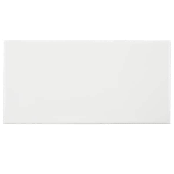Merola Tile Park Slope Subway Glossy White 3 in. x 6 in. Ceramic Wall Tile (11.18 sq. ft./Case)