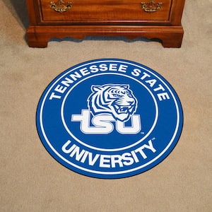 Tennessee State University Blue 2.25 ft. Round Area Rug