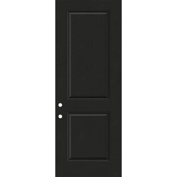 Regency 36 in. x 96 in. Right-Handed 2P Squaretop Onyx Stain Fiberglass Front Door Slab