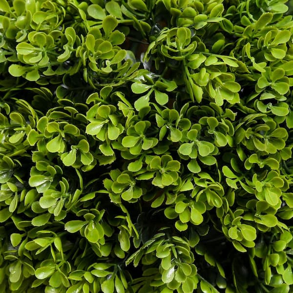 Artificial Plant for Home Decor Indoor and Outdoor Fake Plants Artificial Tree in Pot, 3 Ball Boxwood Topiary Tree