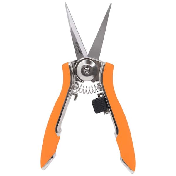 Zenport 6.7 in. L Micro-Trimmer Shear with Curved Twin Blade